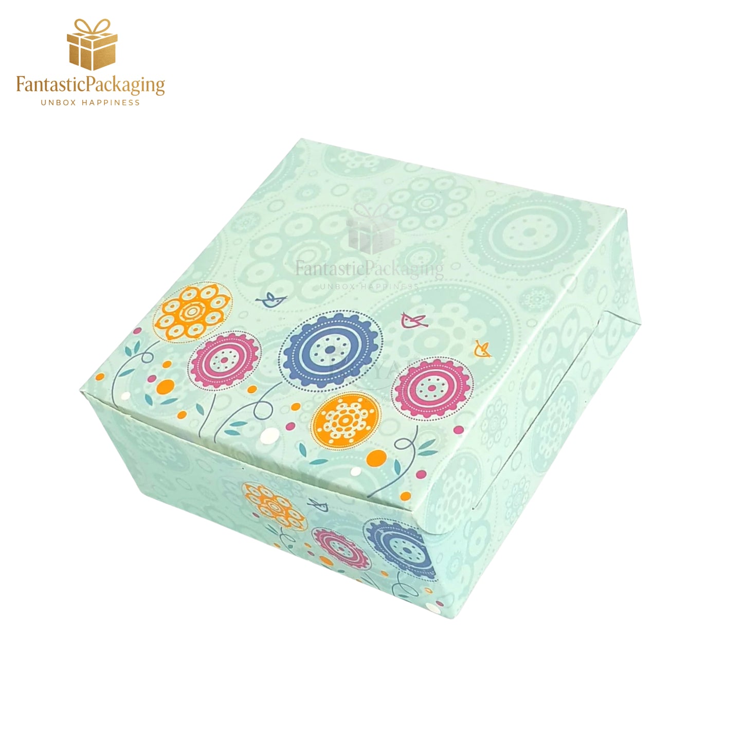 Mint Bloom 4 Piece Laddu Gift Box ā Elegant Rigid Sweet Box