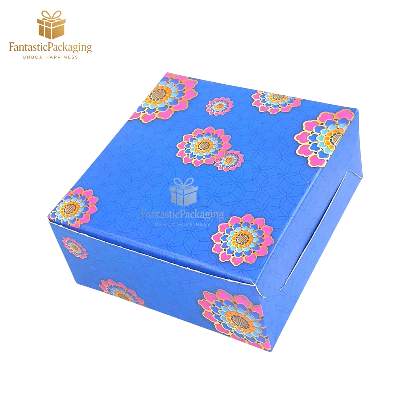 Royal Blossom 4 Piece Laddu Gift Box ā Premium Rigid Sweet Box