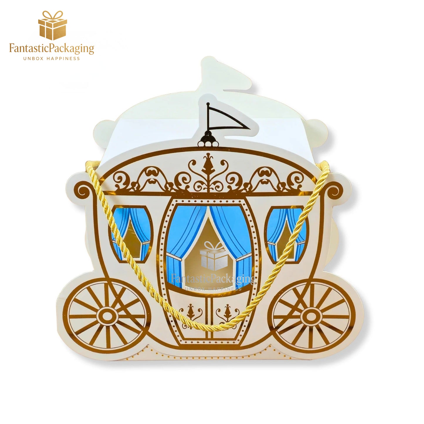 Royal Baby Boy Carriage Gift Box πΆπ Perfect for Birthdays & Baby Showers
