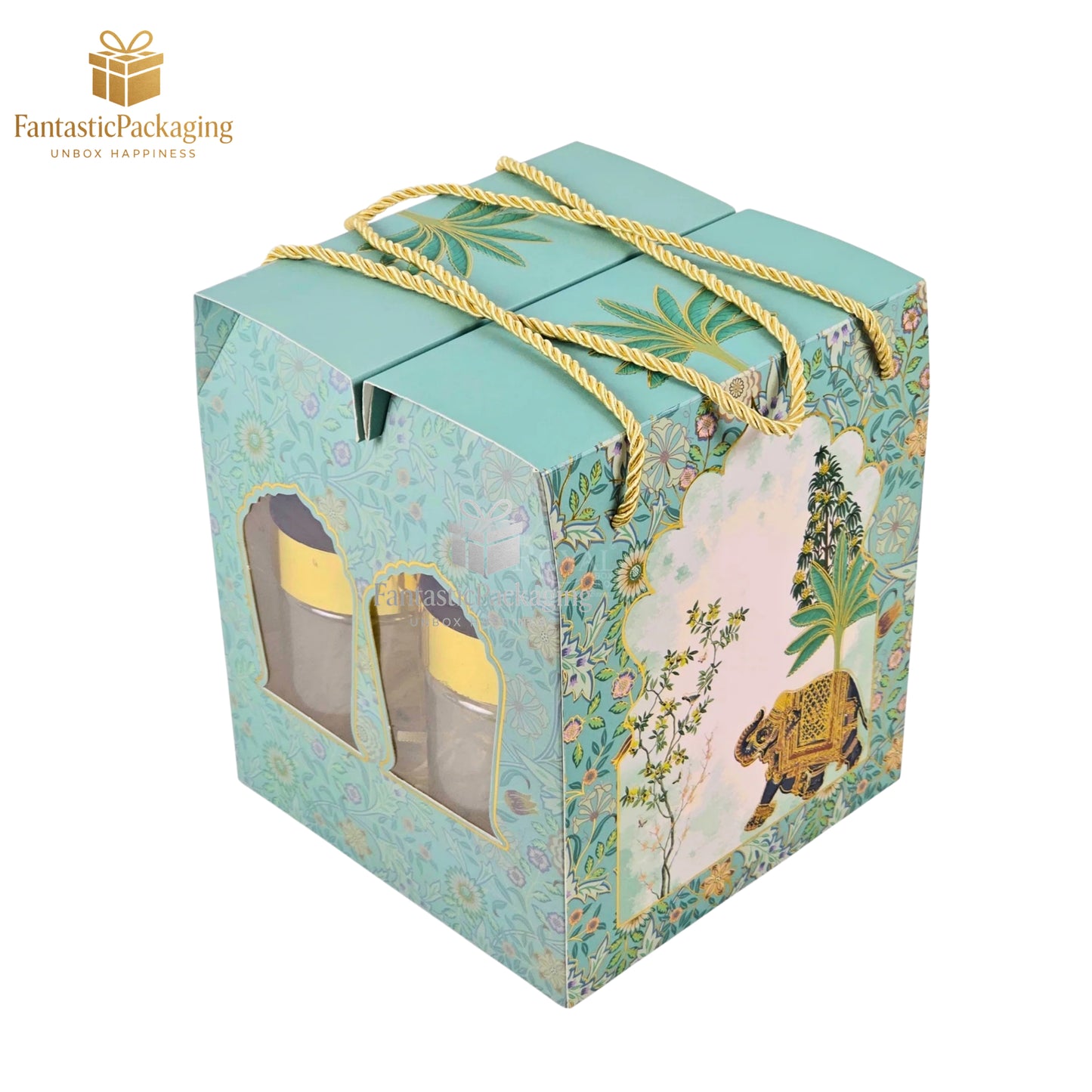 Ethnic Pichwai Elephant Gift Hamper Box πβ¨ β Luxury Festive & Wedding Packaging