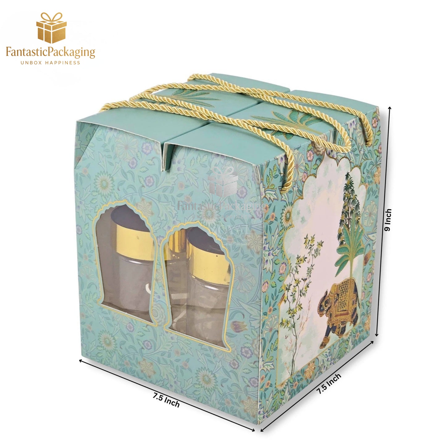 Ethnic Pichwai Elephant Gift Hamper Box πβ¨ β Luxury Festive & Wedding Packaging