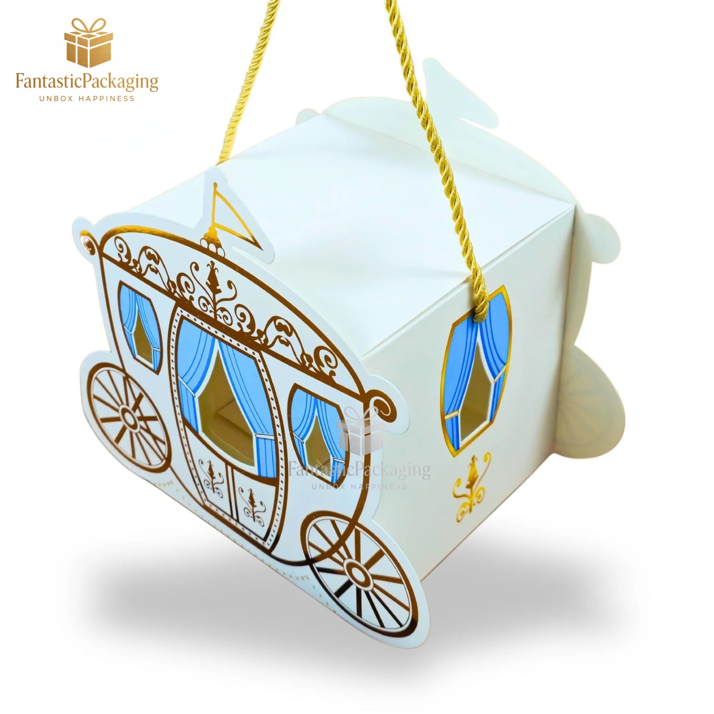 Royal Baby Boy Carriage Gift Box πΆπ Perfect for Birthdays & Baby Showers