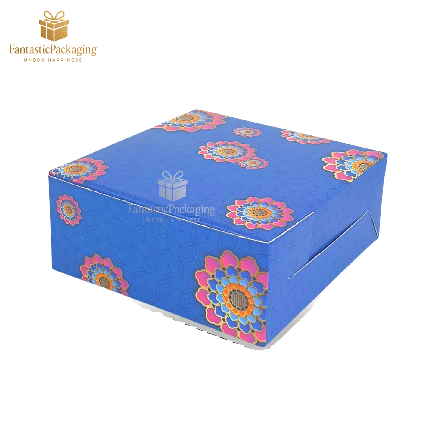 Royal Blossom 4 Piece Laddu Gift Box ā Premium Rigid Sweet Box