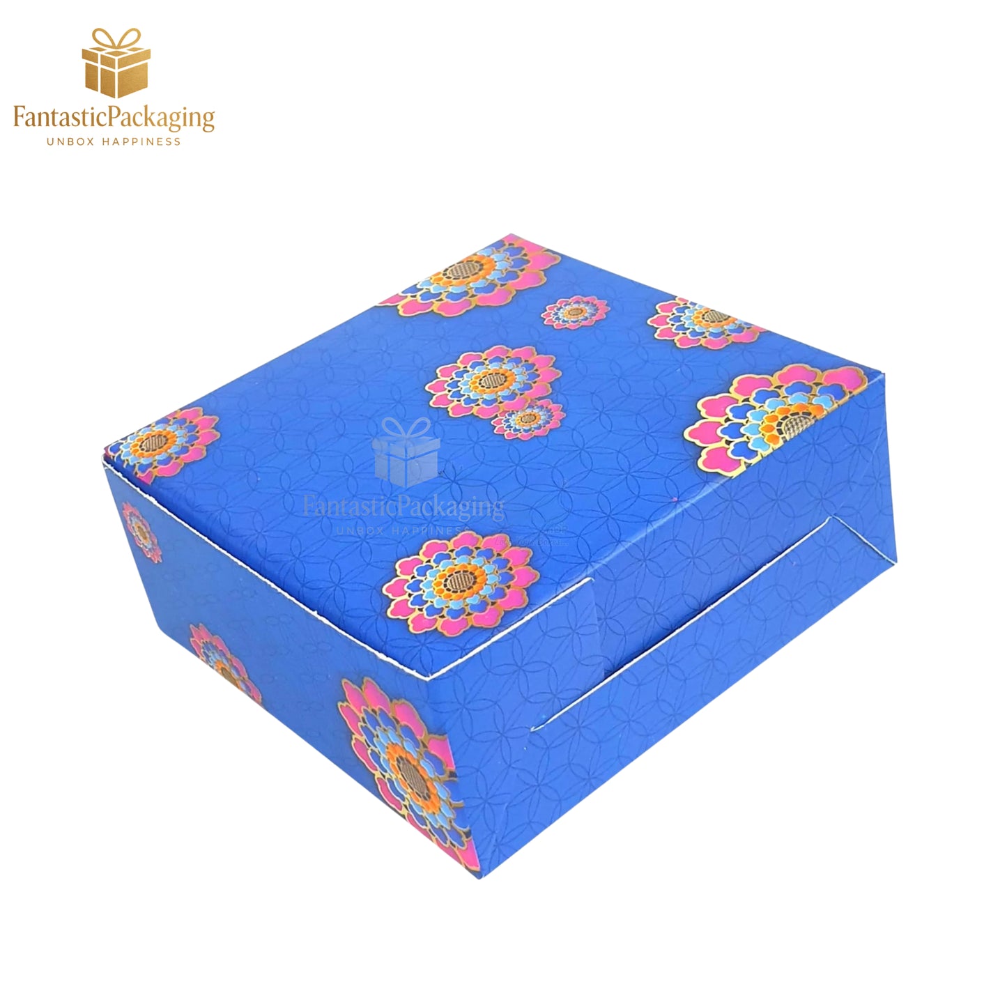 Royal Blossom 4 Piece Laddu Gift Box ā Premium Rigid Sweet Box
