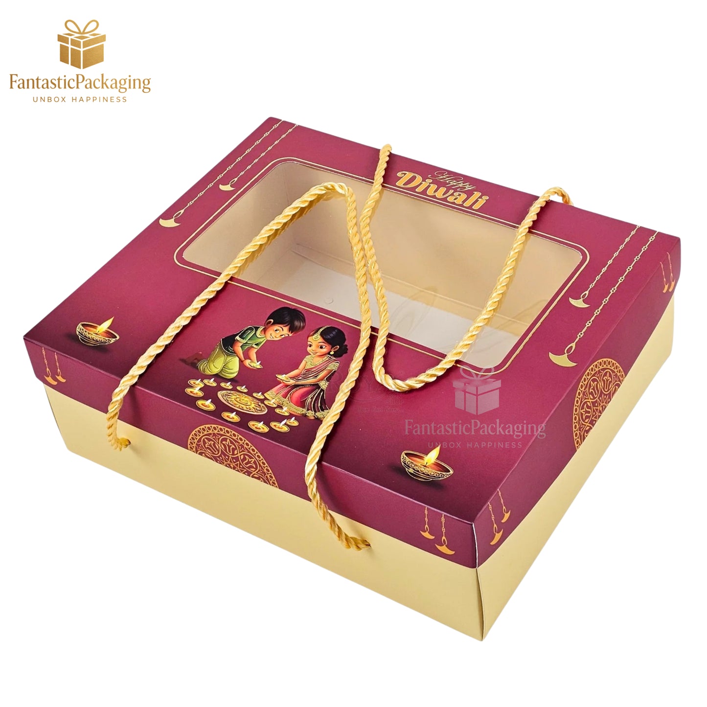 🪔 Diwali Gift Hamper Box | Festive Packaging