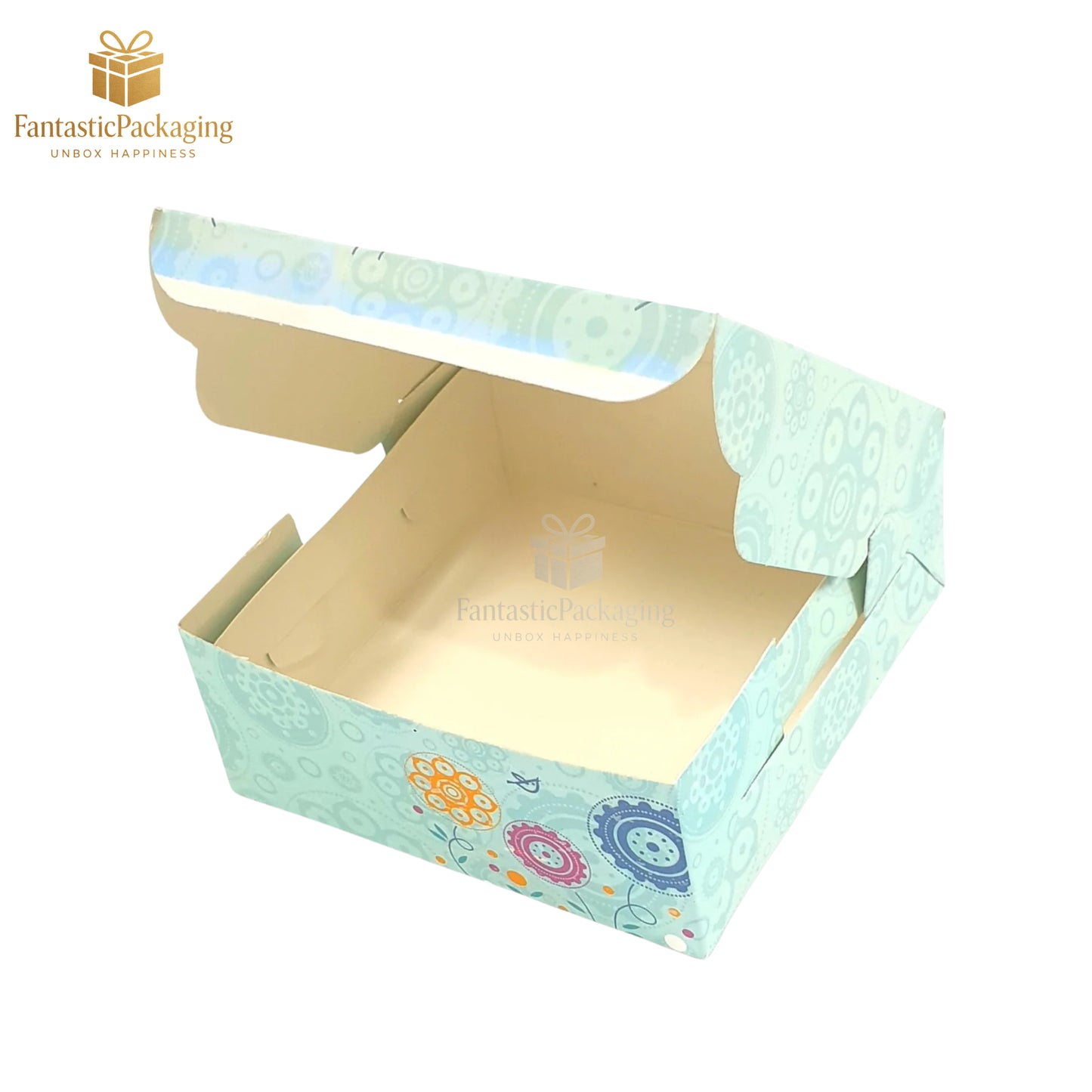 Mint Bloom 4 Piece Laddu Gift Box ā Elegant Rigid Sweet Box