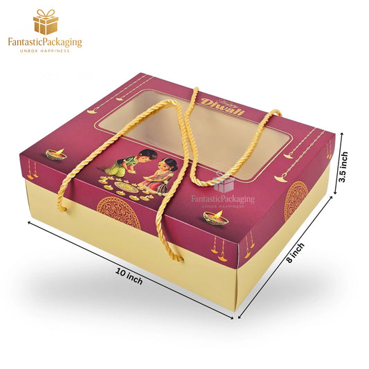 🪔 Diwali Gift Hamper Box | Festive Packaging