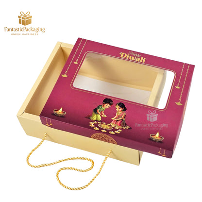 🪔 Diwali Gift Hamper Box | Festive Packaging